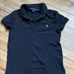Ralph Lauren Kids Black Polo Shirt